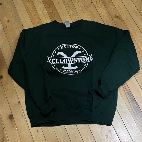 Dutton Ranch Green Sweater - Picture 1 of 1